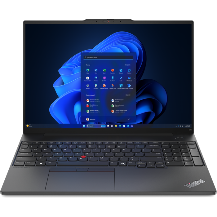 Ноутбук Lenovo ThinkPad E16 Gen 2 (Intel) (21MBS12V00-NoOS) 4204 - фото 10293