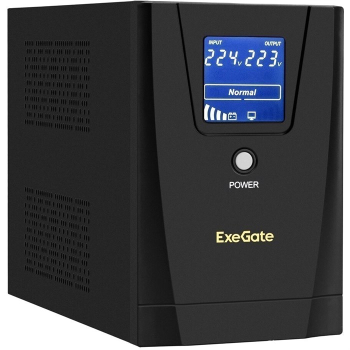 ИБП ExeGate SpecialPro Smart LLB-1200.LCD.AVR.2SH.3C13.USB 3237 - фото 279