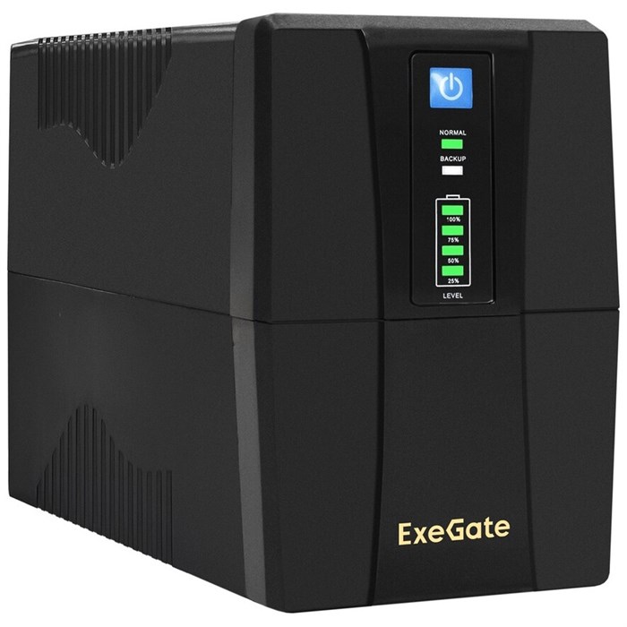 ИБП ExeGate Power Back BNB-1000.LED.AVR.2SH.RJ.USB 3232 - фото 6007