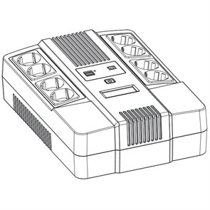 ИБП Powerman Brick 650 PLUS 5000